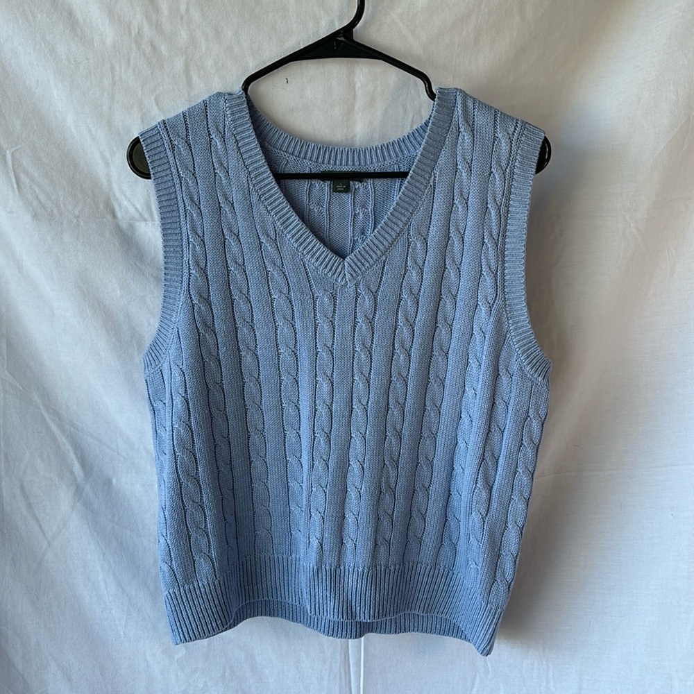 Women’s Blue Sweater Vest